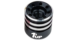 1up Racing Heatsink Bullet Plugs - Spare Head Black