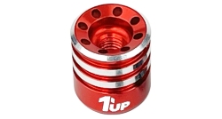 1up Racing Heatsink Bullet Plugs - Spare Head Red